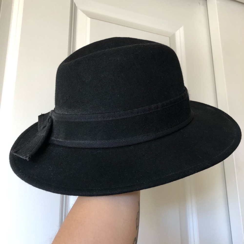 Black Forever 21 Wide Brim Hat